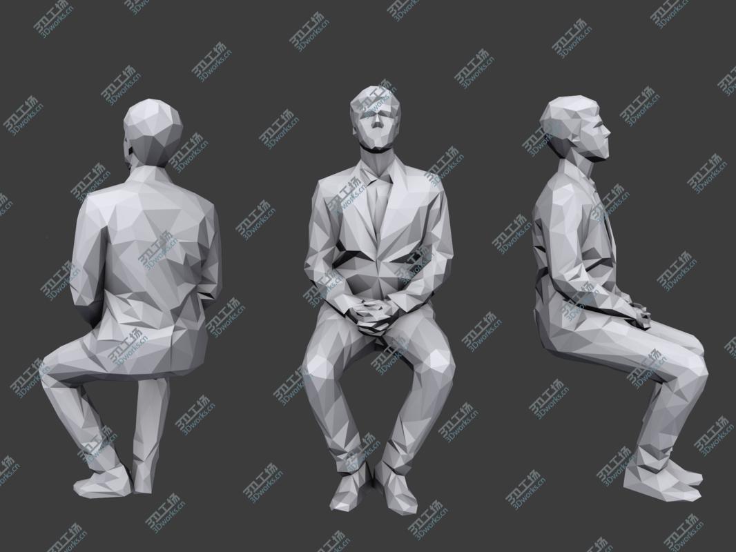 images/goods_img/2021040161/Lowpoly People Sitting Pack Vol. 3/5.jpg